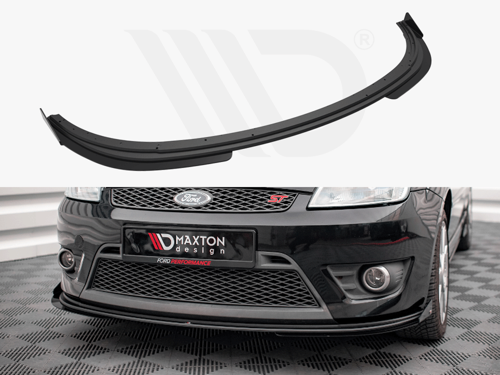 Street PRO Front Splitter V.1 + Flaps Ford Fiesta ST Mk6 Maxton Design