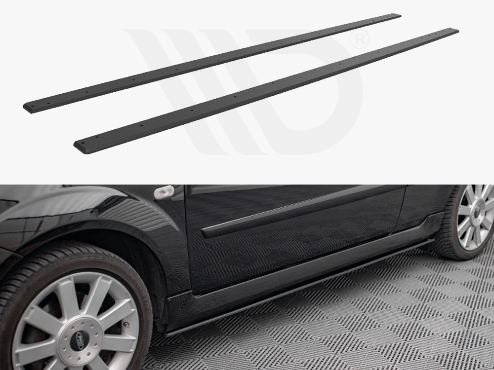 Street PRO Side Skirts Diffusers Ford Fiesta ST Mk6 Maxton Design