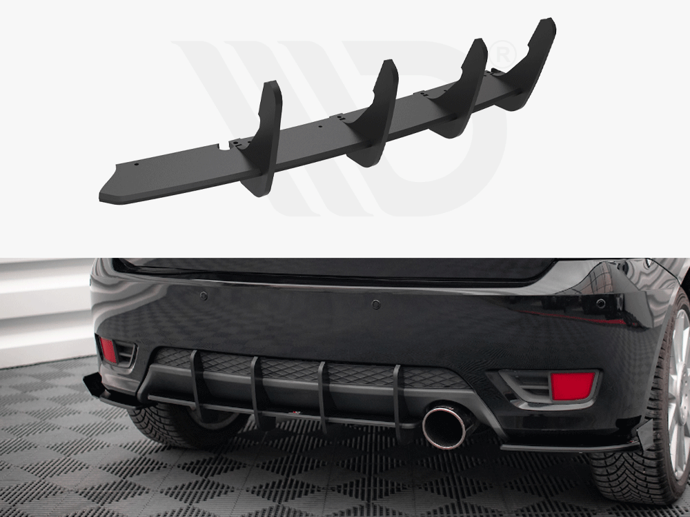 Street PRO Rear Diffuser Ford Fiesta ST Mk6 Maxton Design