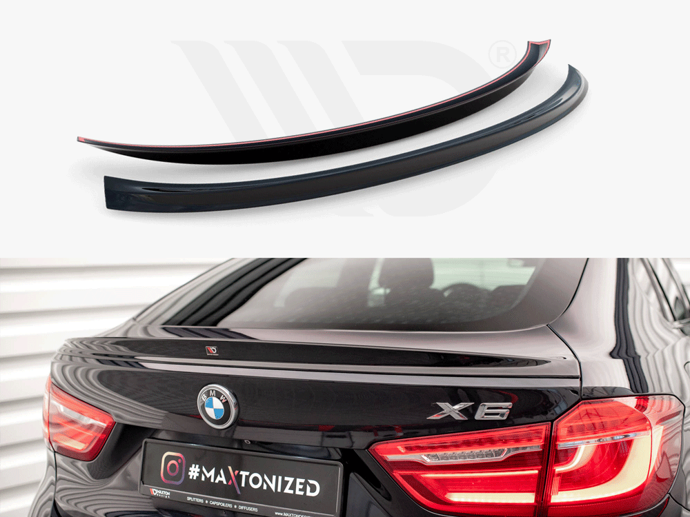 3D Spoiler CAP V.2 BMW X6 M-Pack F16 Maxton Design