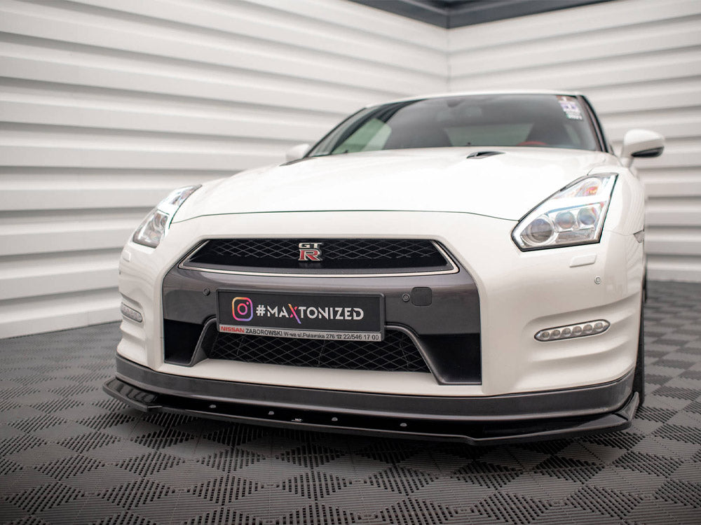 Front Splitter Nissan GTR R35 Facelift Maxton Design