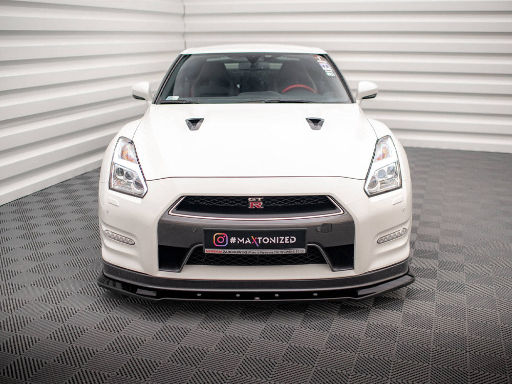 Front Splitter Nissan GTR R35 Facelift Maxton Design