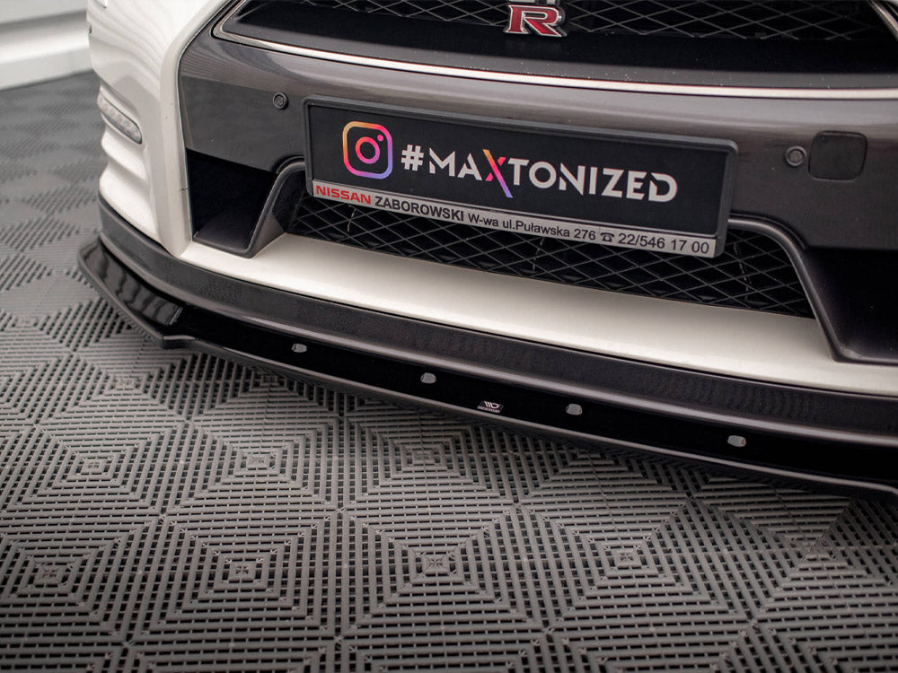 Front Splitter Nissan GTR R35 Facelift Maxton Design