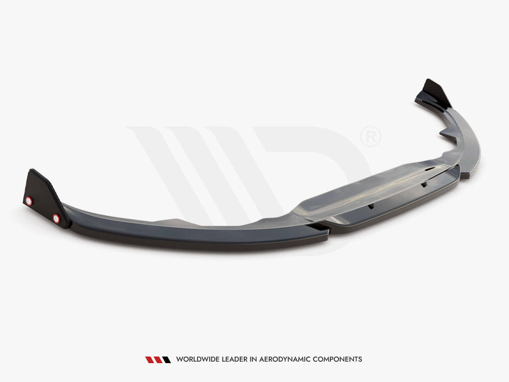 Front Splitter V.1 + Flaps Toyota Yaris Mk4 Maxton Design