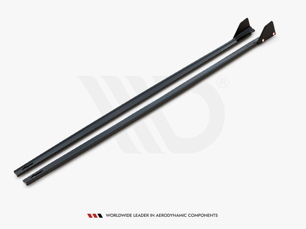 Side Skirts Diffusers V.1 + Flaps Toyota Yaris Mk4 Maxton Design