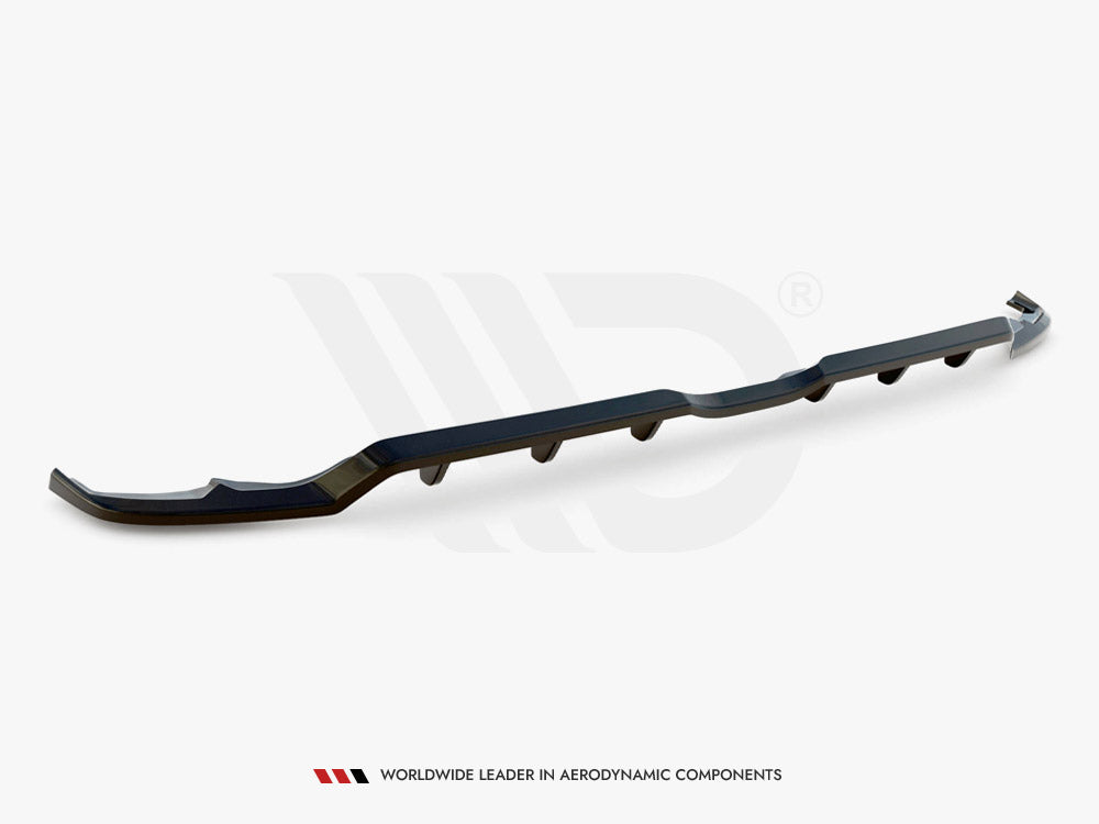 Central Rear Splitter V.2 (Vertical Bars) Toyota Yaris Mk4 Maxton Design