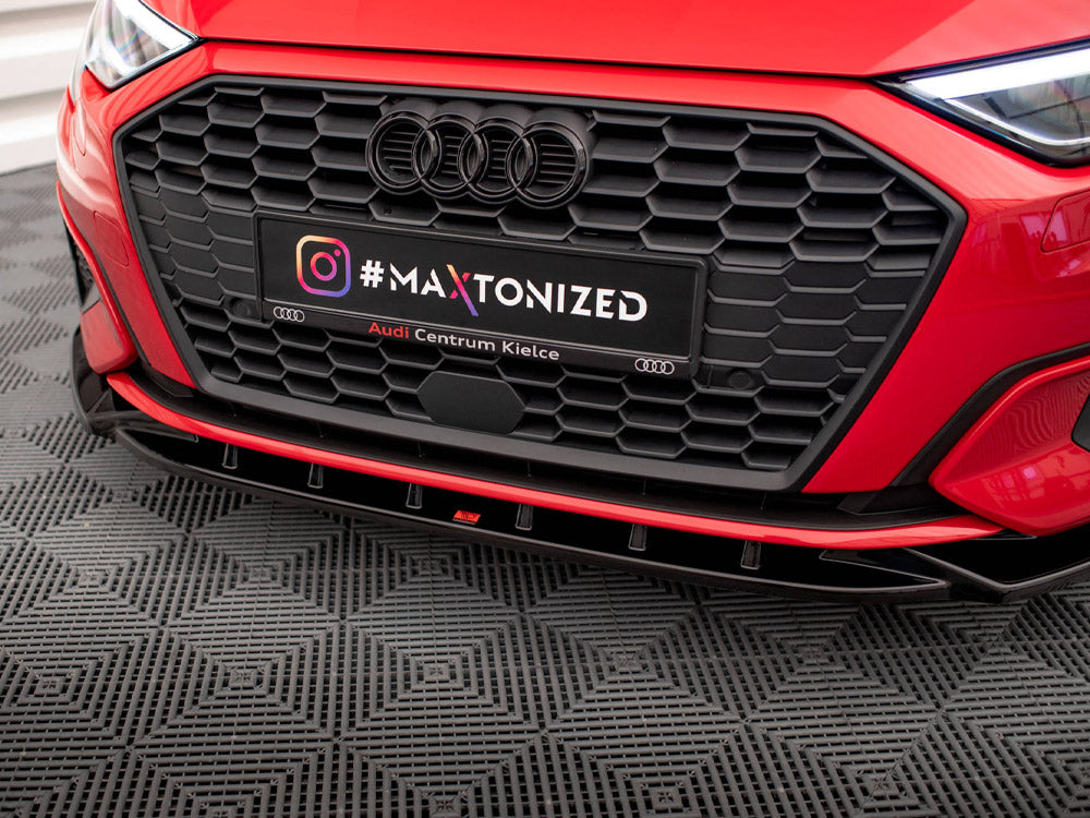 Front Splitter V.1 Audi A3 8Y Maxton Design