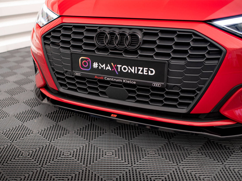 Front Splitter V.2 Audi A3 8Y Maxton Design