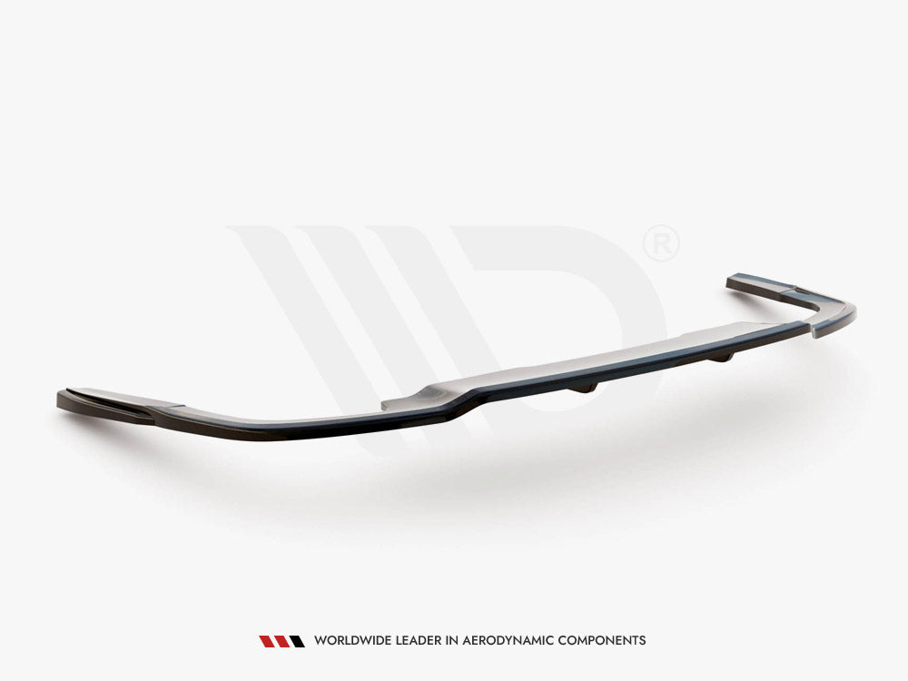 Central Rear Splitter (Vertical Bars) Audi A5 S-Line F5 Facelift Maxton Design