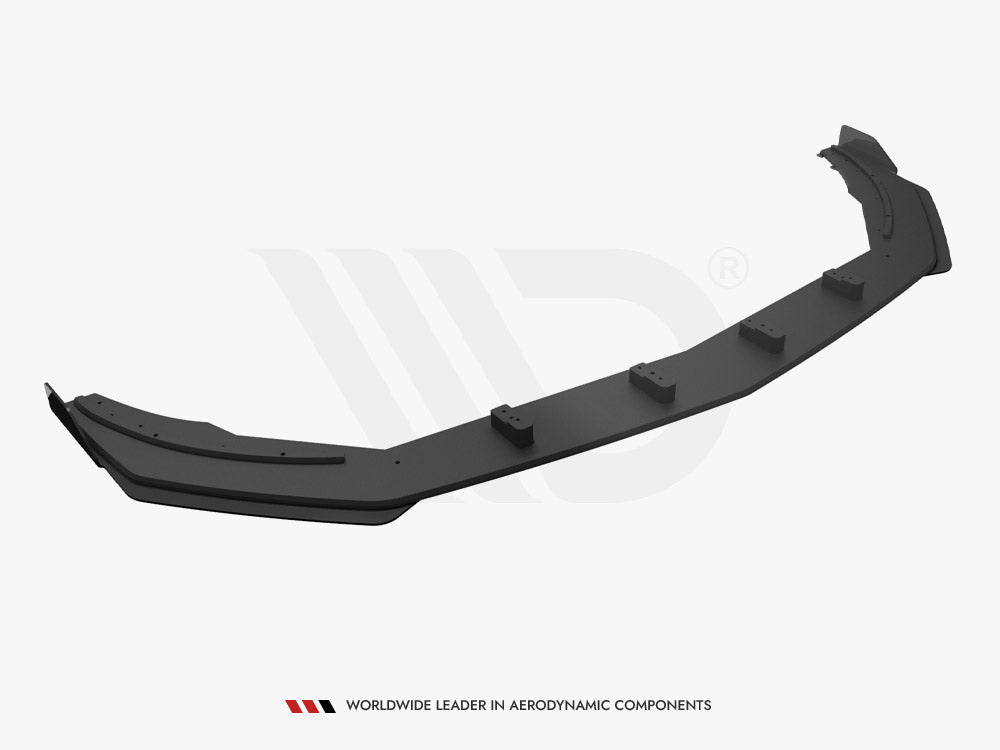 Street PRO Front Splitter + Flaps Mercedes A35 AMG / AMG-Line Aero Pack W177 Maxton Design