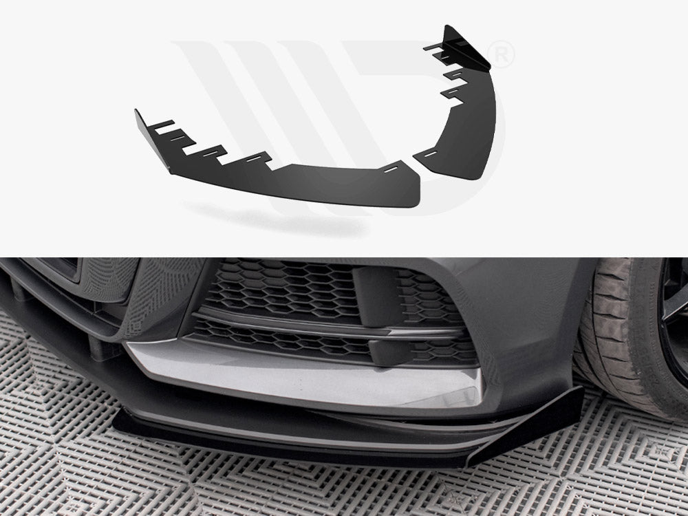 Front Flaps Audi S3 / A3 S-Line Sportback 8V Facelift Maxton Design