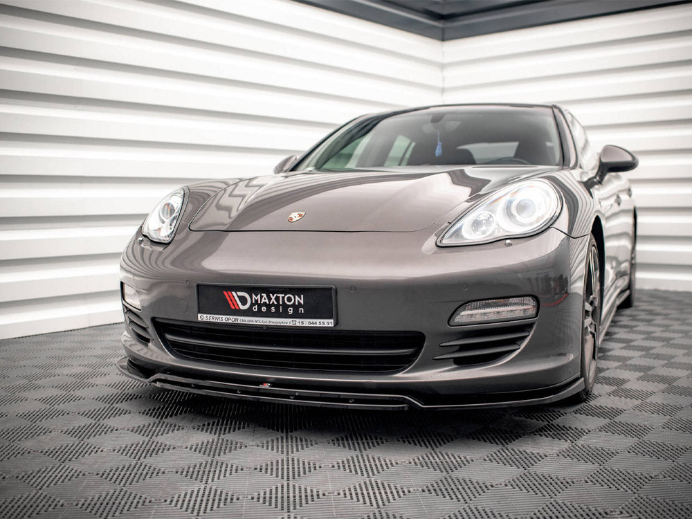 Front Splitter V.1 Porsche Panamera / Panamera Diesel 970 Maxton Design