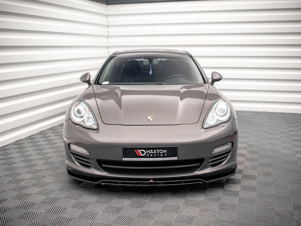 Front Splitter V.1 Porsche Panamera / Panamera Diesel 970 Maxton Design