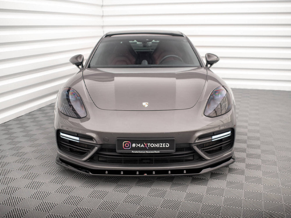 Front Splitter V.1 Porsche Panamera E-Hybrid 971 Maxton Design