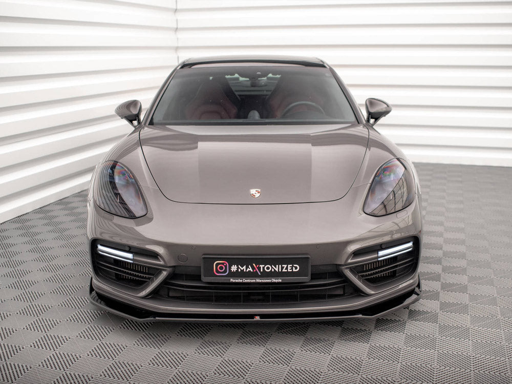 Front Splitter V.2 Porsche Panamera E-Hybrid 971 Maxton Design