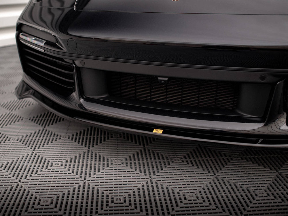 Front Splitter Porsche 911 Turbo S 992 Maxton Design