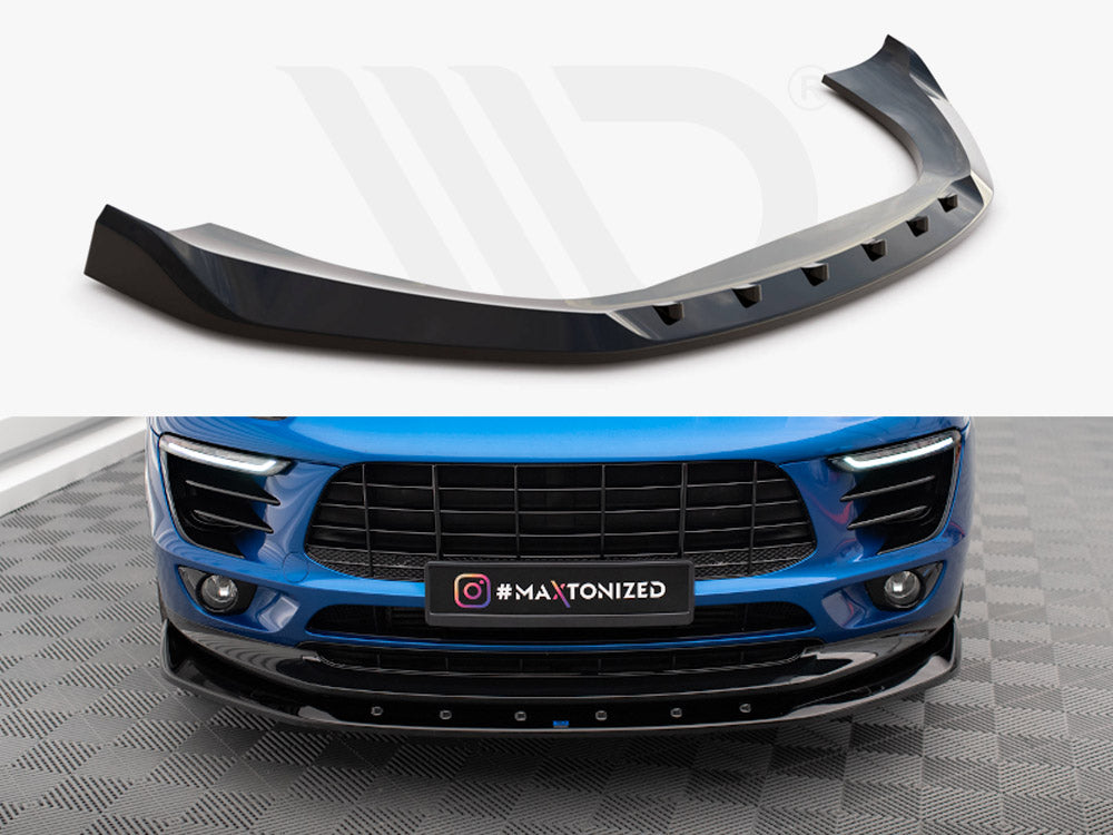 Front Splitter V.1 Porsche Macan Mk1 Maxton Design