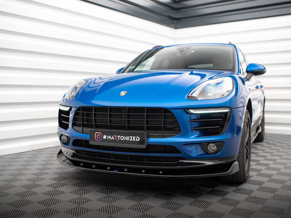 Front Splitter V.1 Porsche Macan Mk1 Maxton Design