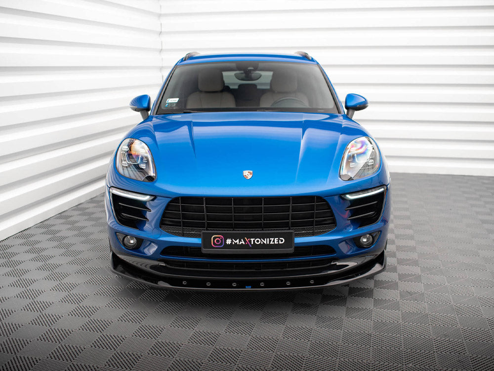 Front Splitter V.1 Porsche Macan Mk1 Maxton Design