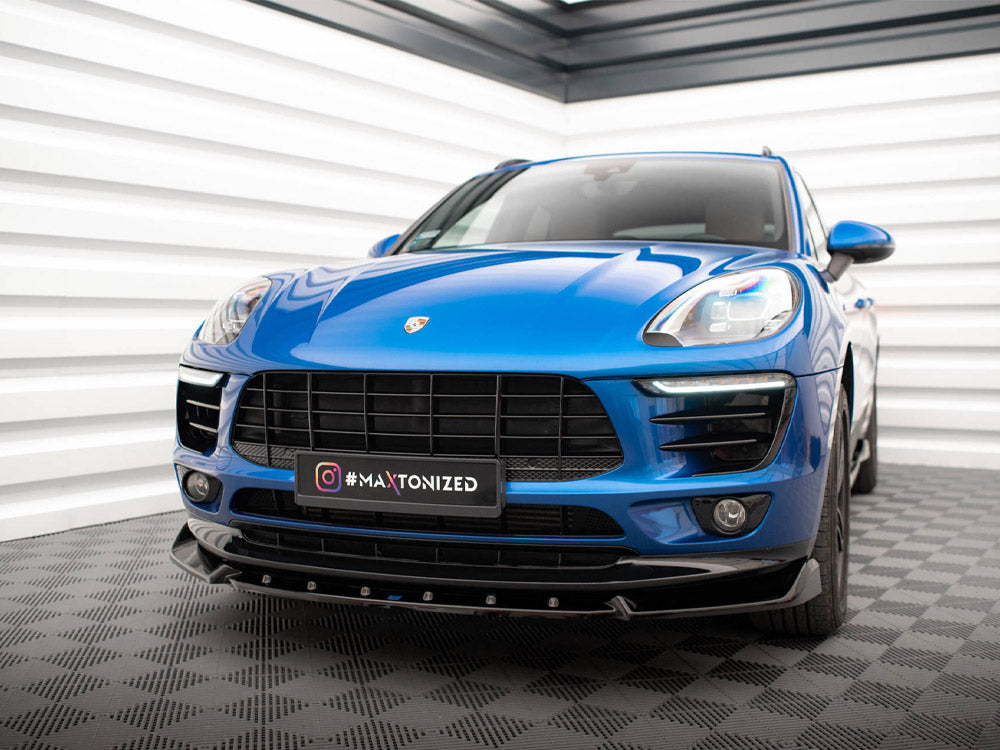 Front Splitter V.2 Porsche Macan Mk1 Maxton Design