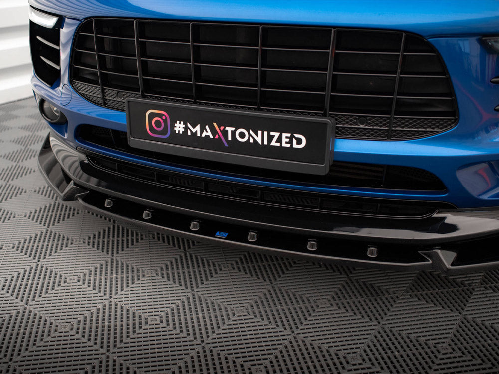 Front Splitter V.2 Porsche Macan Mk1 Maxton Design