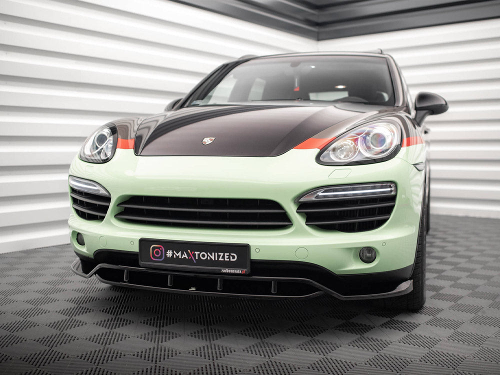 Front Splitter Porsche Cayenne Mk2 Maxton Design