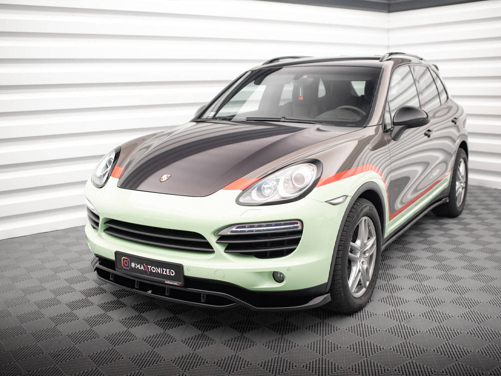 Front Splitter Porsche Cayenne Mk2 Maxton Design