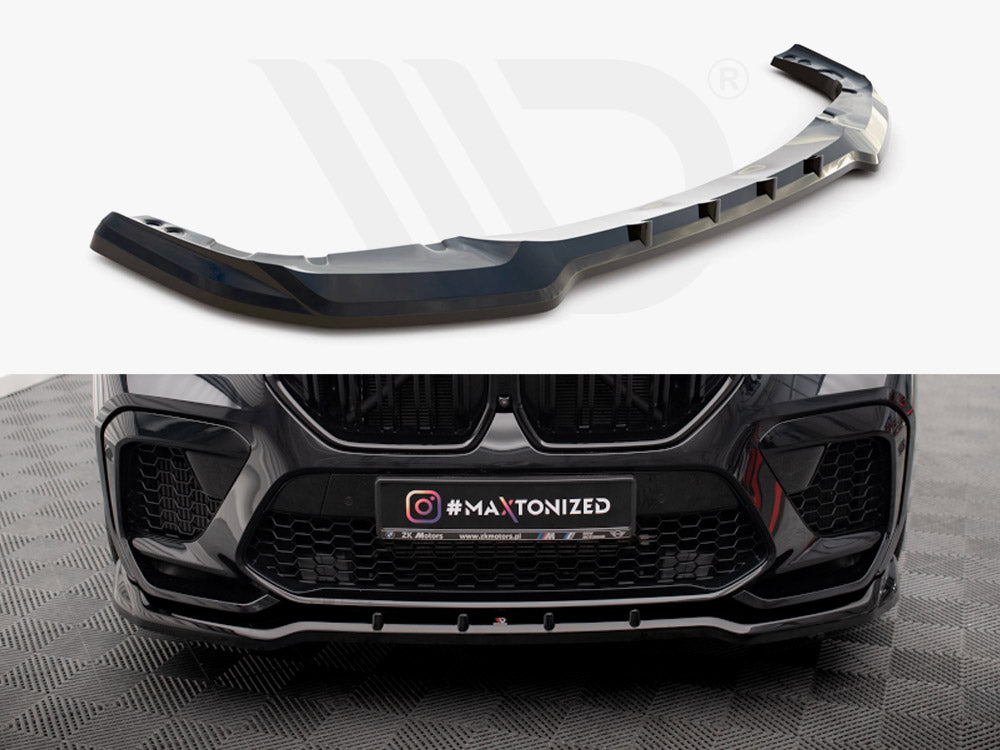 Front Splitter V.1 BMW X6 M F96 Maxton Design