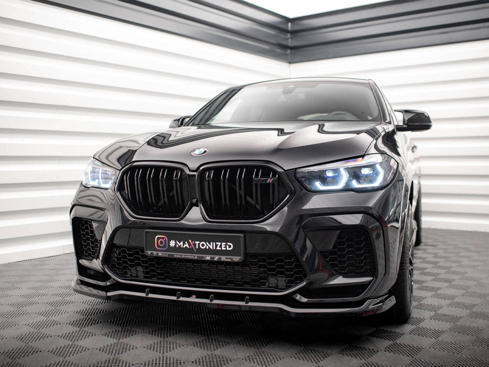 Front Splitter V.1 BMW X6 M F96 Maxton Design