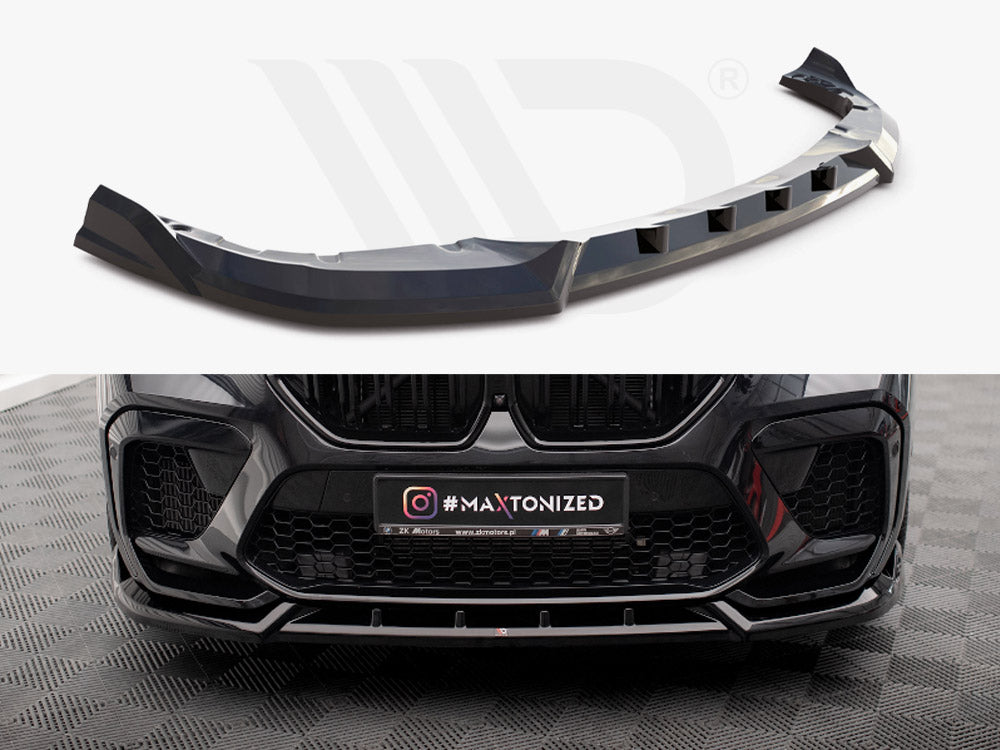 Front Splitter V.2 BMW X6 M F96 Maxton Design