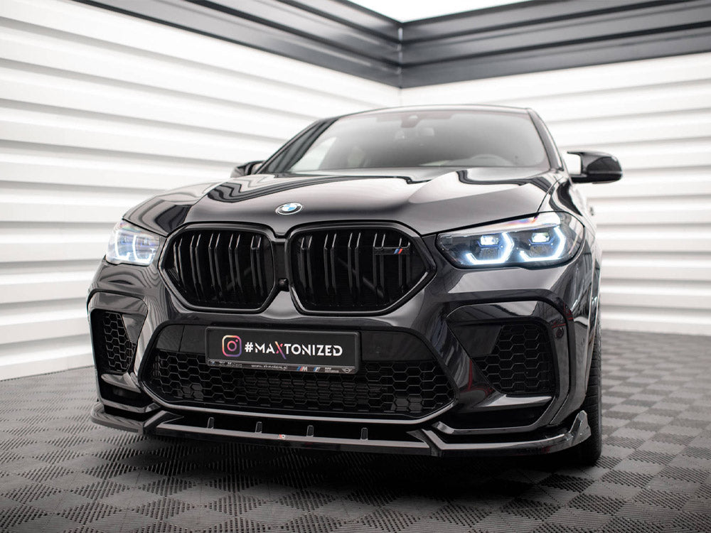 Front Splitter V.2 BMW X6 M F96 Maxton Design