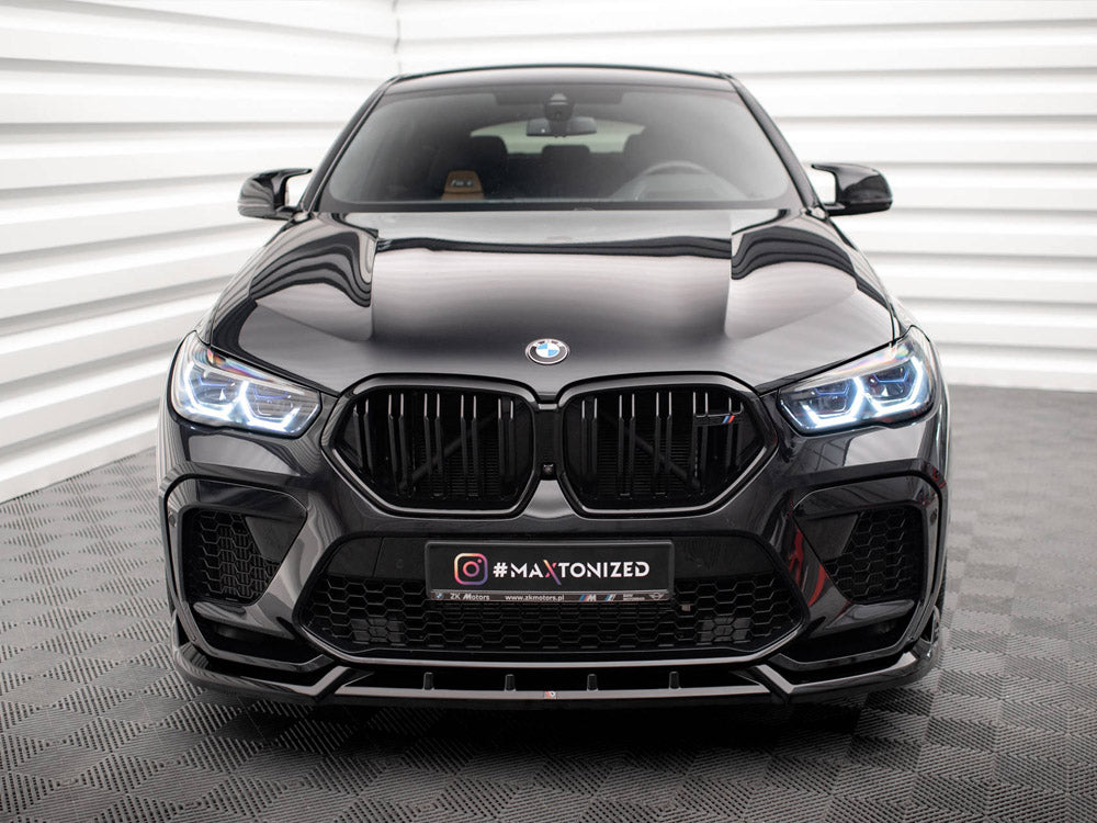 Front Splitter V.2 BMW X6 M F96 Maxton Design