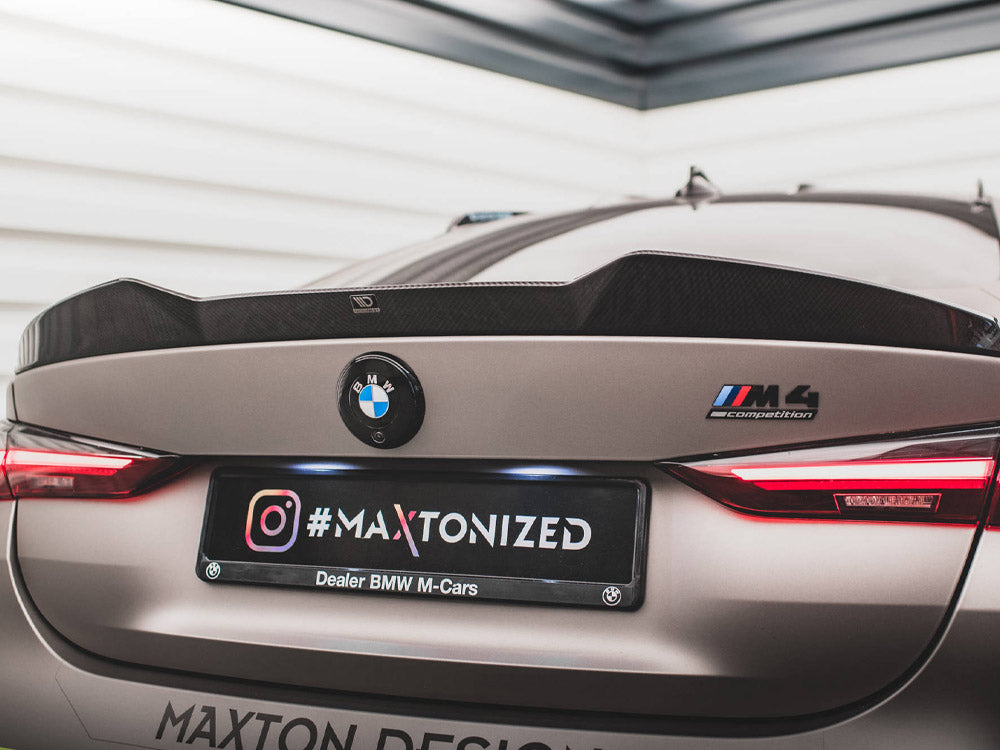 Carbon Fiber Tailgate Spoiler BMW M4 G82 Maxton Design