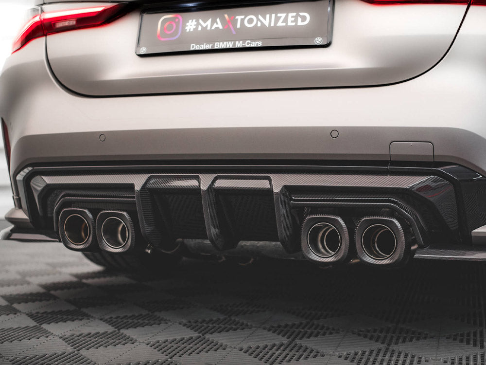 Carbon Fiber Rear Diffuser BMW M4 G82 / M3 G80 Maxton Design