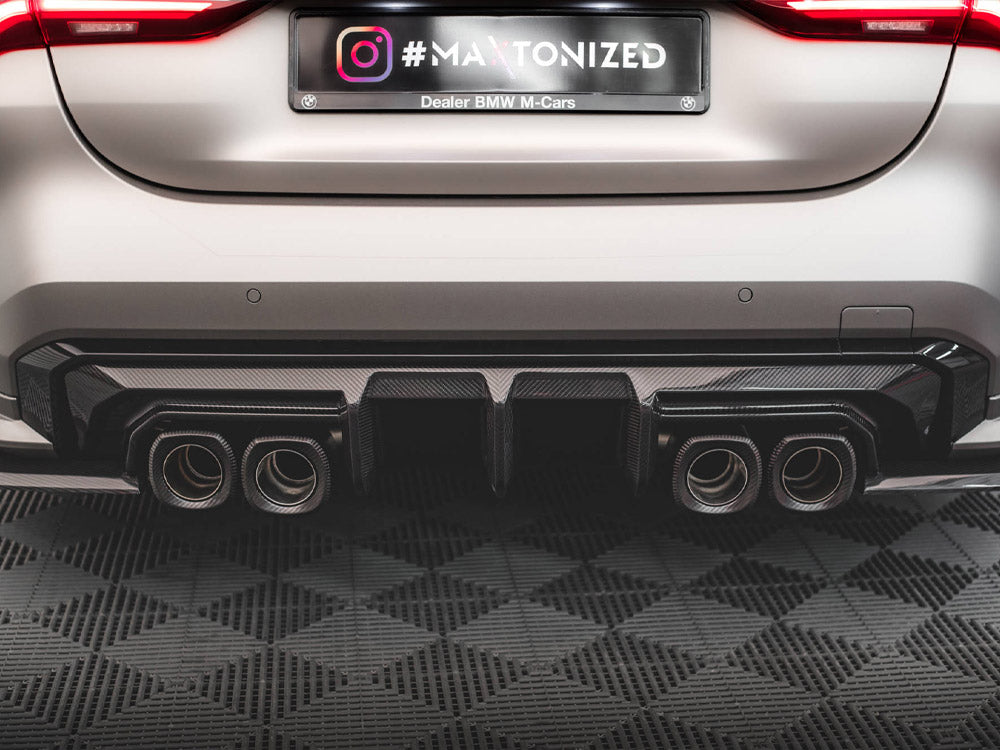 Carbon Fiber Rear Diffuser BMW M4 G82 / M3 G80 Maxton Design