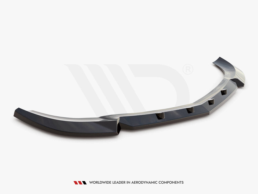 Front Splitter V.1 Mercedes C Coupe AMG-Line C204 Maxton Design