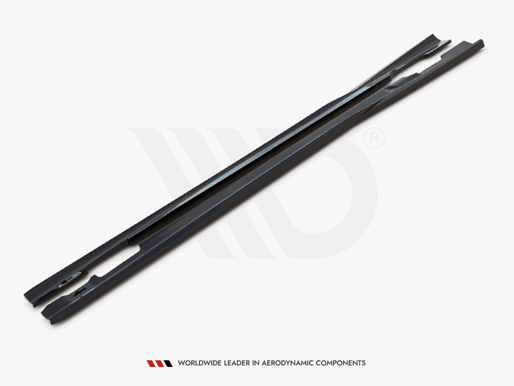 Side Skirts Diffusers Mercedes C Coupe AMG-Line C204 Maxton Design