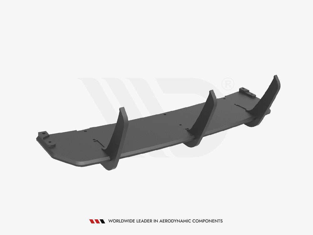 Street Pro Rear Diffuser Mercedes C Coupe AMG-Line C204 Maxton Design