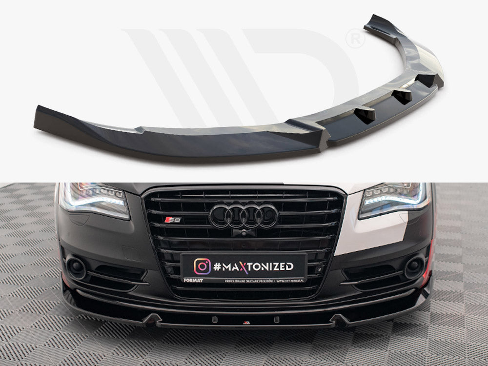 Front Splitter V.2 Audi S8 D4 Maxton Design