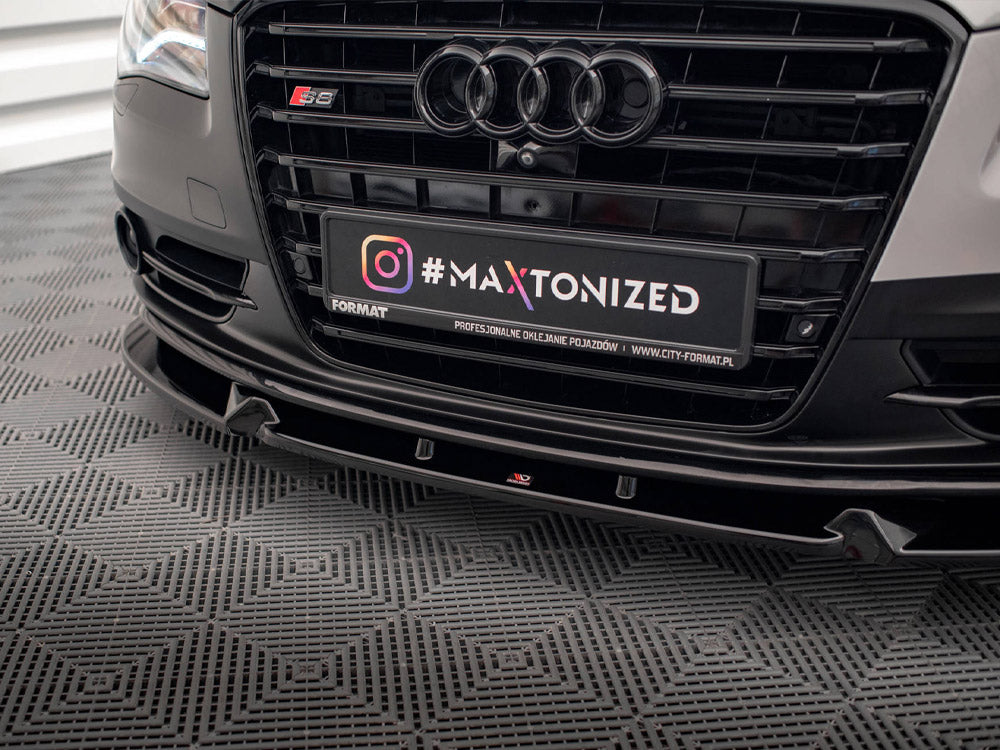 Front Splitter V.2 Audi S8 D4 Maxton Design