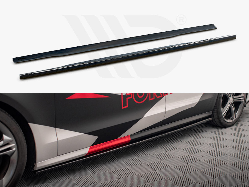 Side Skirts Diffusers V.1 Audi S8 D4 Maxton Design