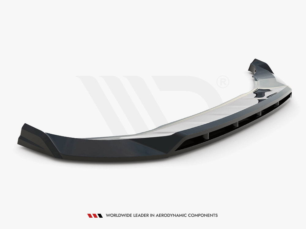 Front Splitter V.2 Audi Q4 e-Tron Sportback Mk1 Maxton Design