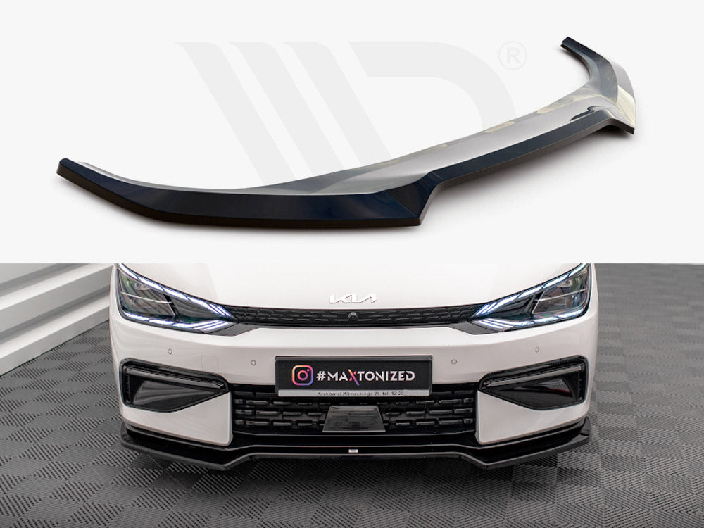 Front Splitter V.1 Kia EV6 GT-Line Mk1 Maxton Design