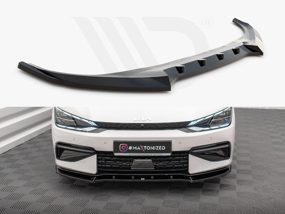 Front Splitter V.2 Kia EV6 GT-Line Mk1 Maxton Design