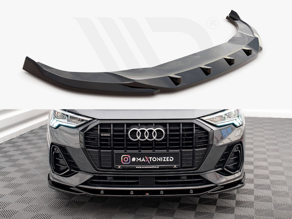 Front Splitter V.1 Audi Q3 S-Line F3 Maxton Design