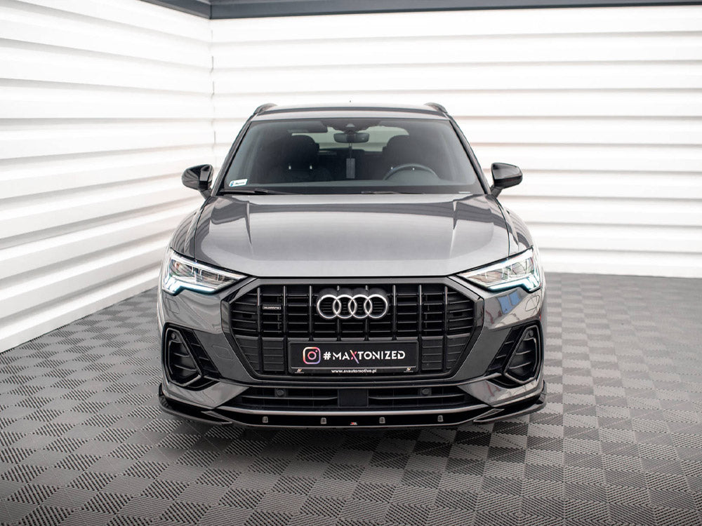 Front Splitter V.1 Audi Q3 S-Line F3 Maxton Design