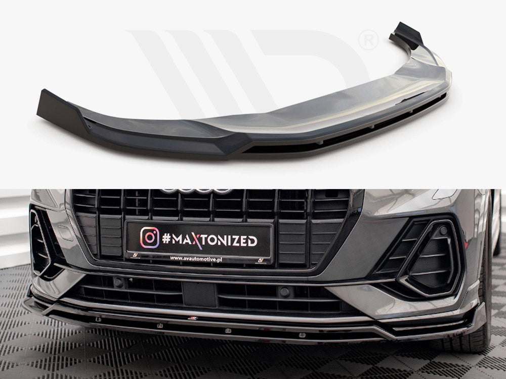 Front Splitter V.2 Audi Q3 S-Line F3 Maxton Design