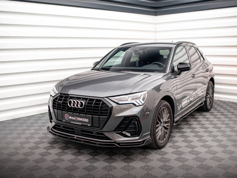 Front Splitter V.2 Audi Q3 S-Line F3 Maxton Design