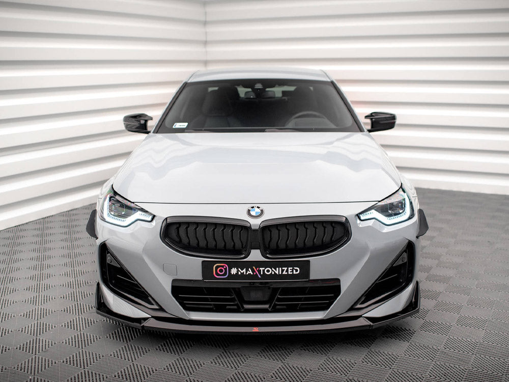 Front Splitter V.3 BMW 2 Coupe M-Pack / M240i G42 Maxton Design