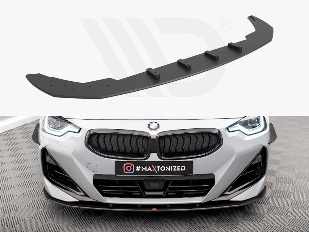 Street PRO Front Splitter BMW 2 Coupe M-Pack / M240i G42 Maxton Design